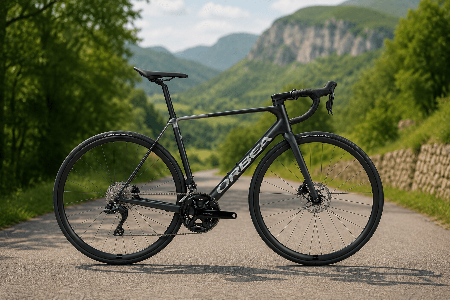 Orbea Orca carbon rental bike