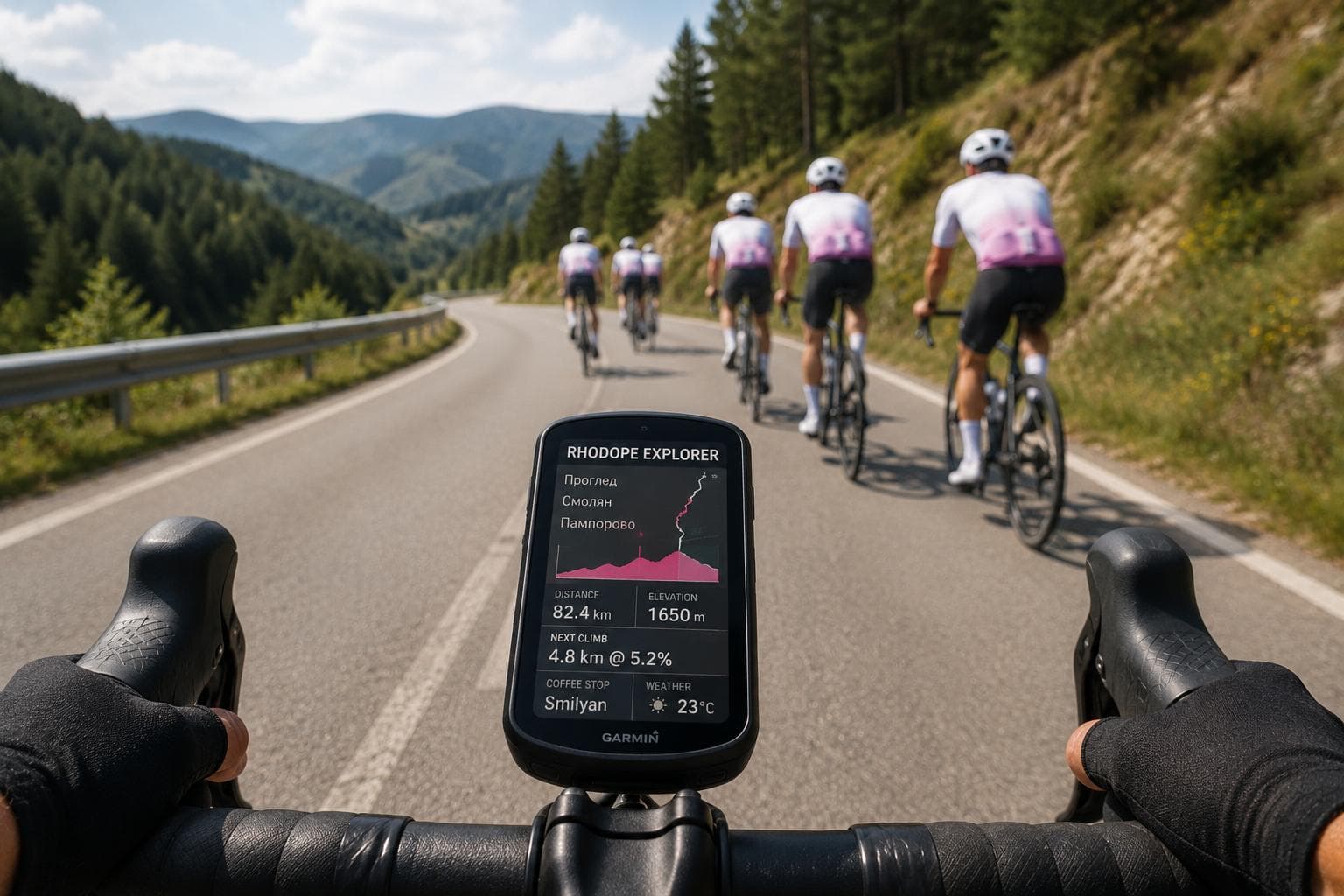 Post-ride route analysis and riding insights